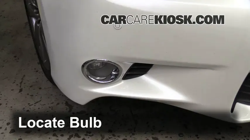 2013 Lexus GS350 3.5L V6 Lights Fog Light (replace bulb)